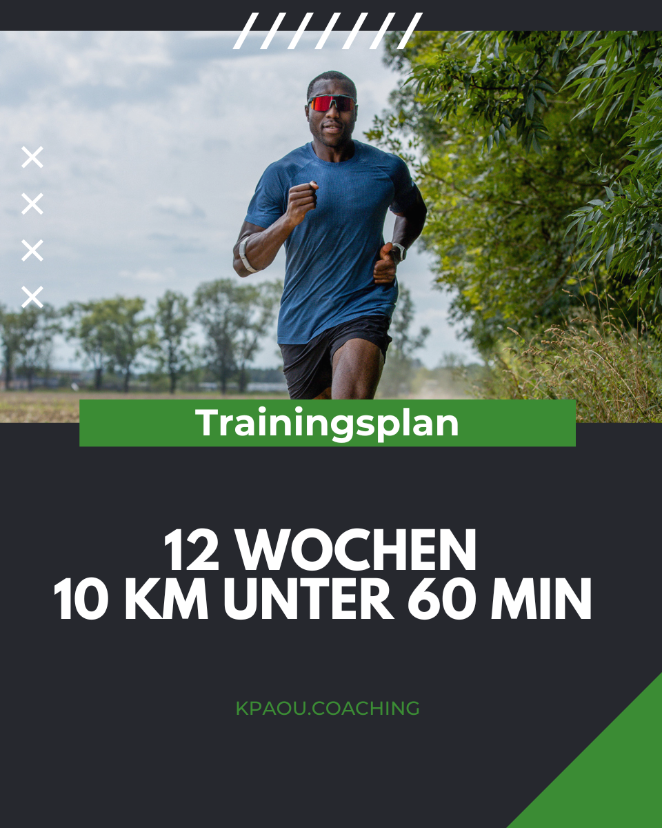 TRAININGSPLAN: 10 km unter 60 Minuten in 12 Wochen