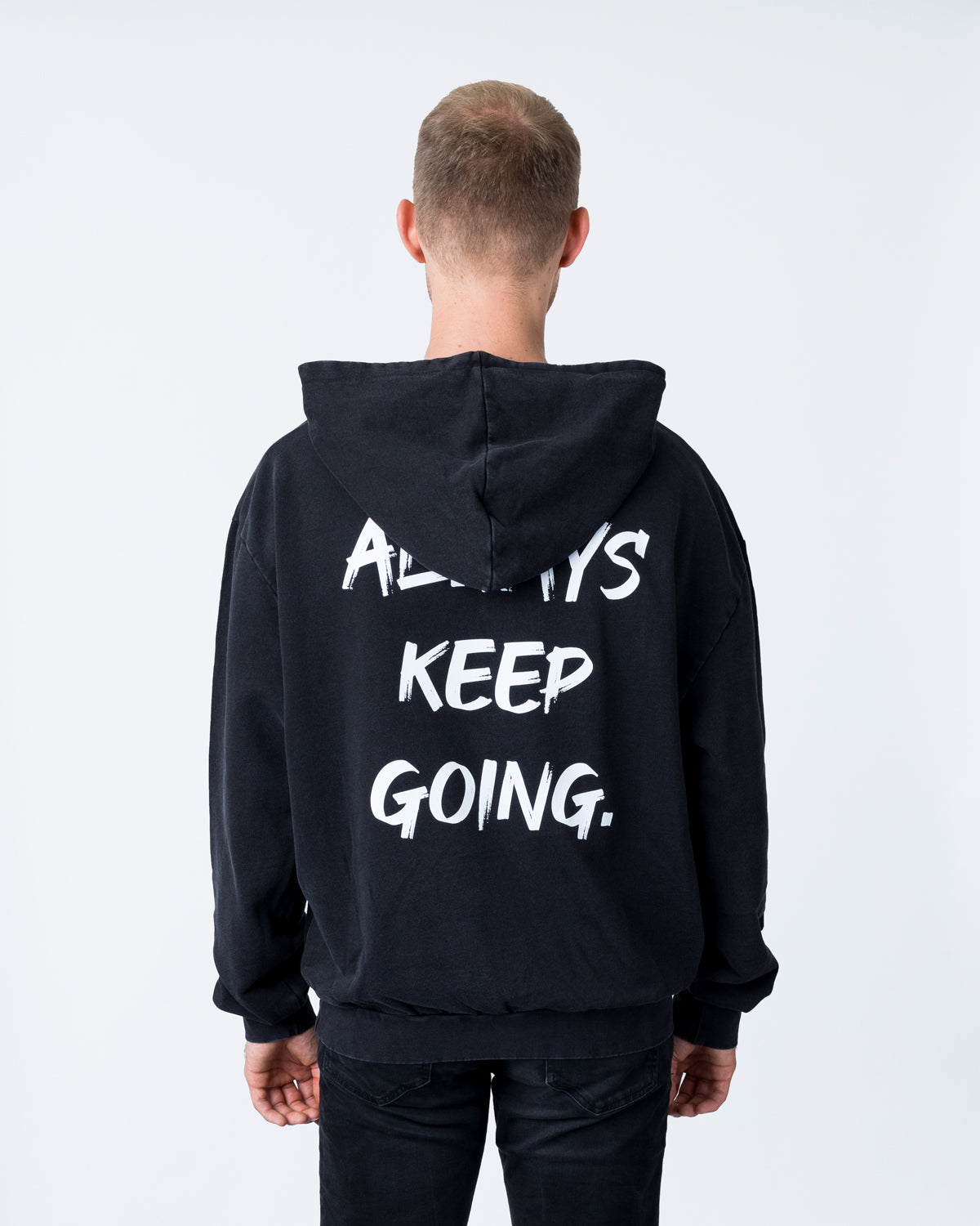 Always keep going Statement Hoodie